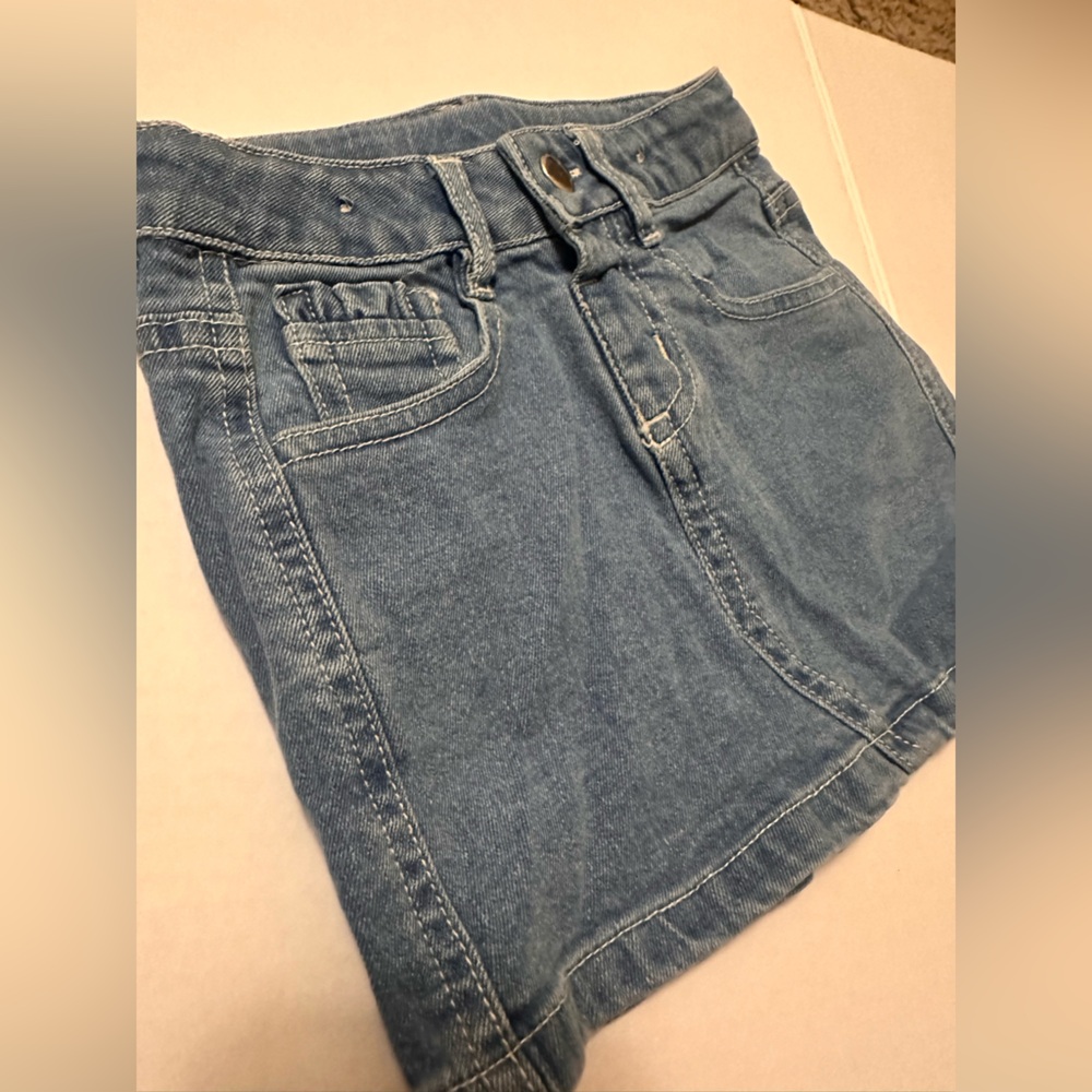 Ruffle Butts 3T Denim Skirt